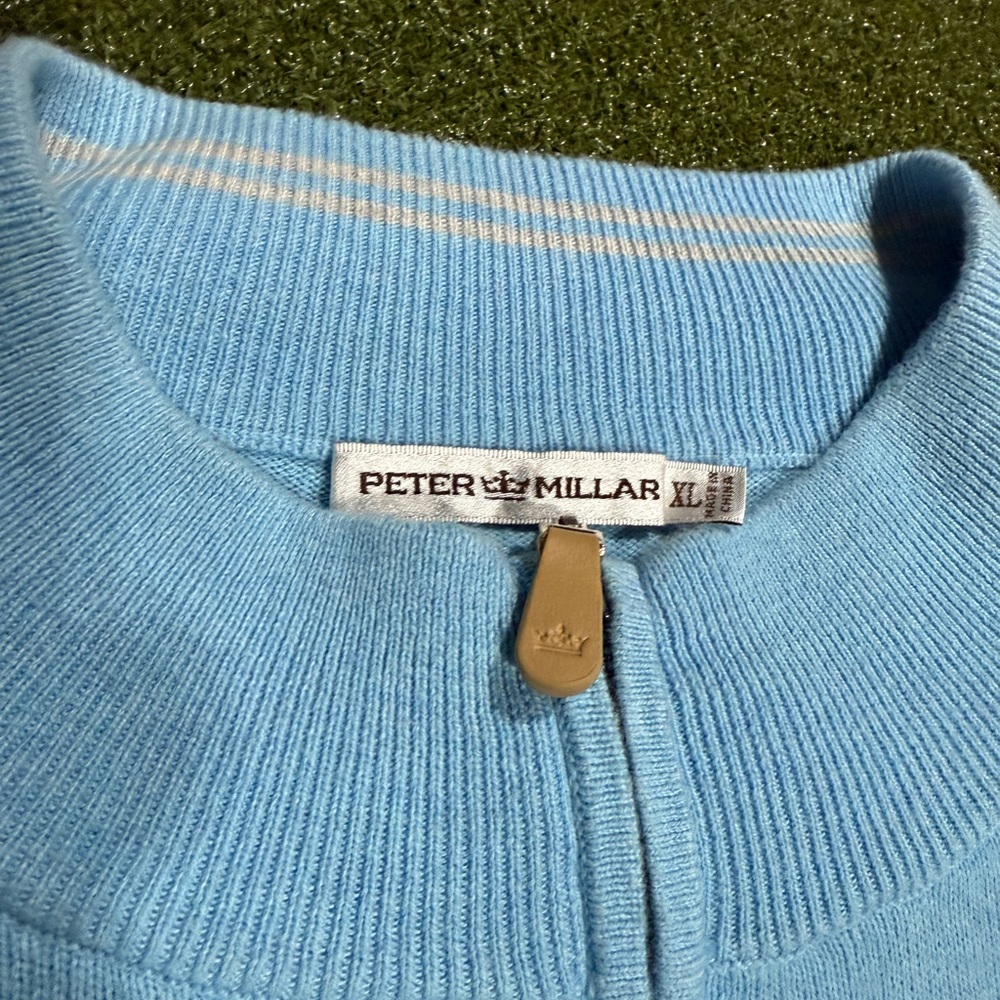 Peter Millar Men's Blue Sweater - Westchester CC Logo